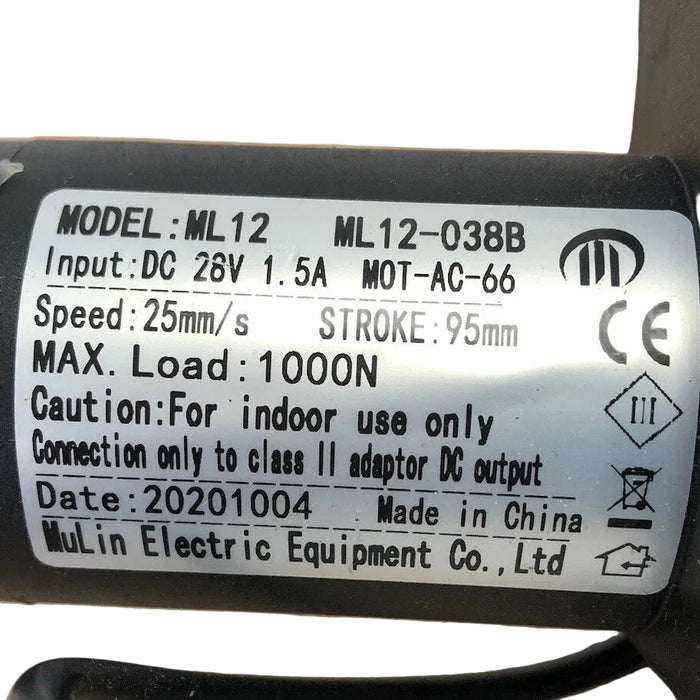 Mullin - Power Recliner Replacement Headrest Motor ML12-038B - GreatFurnitureDeal