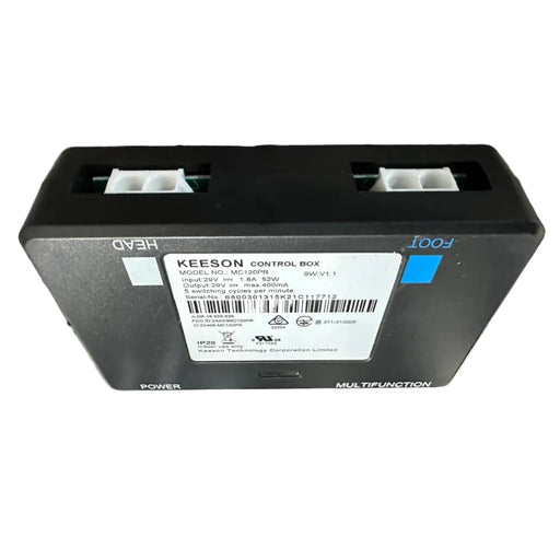 Serta Mattress ErgoMotion - Keeson- Adjustable Bed Base Replacement Control Unit Junction Box – MC120PR - GreatFurnitureDeal