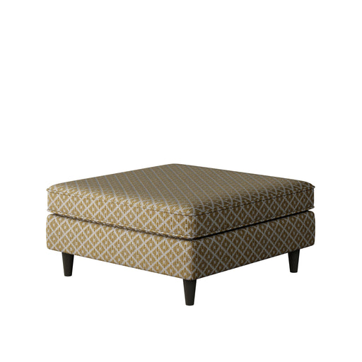 Southern Home Furnishings - Bella Square Cocktail Ottoman in Multi - 170-C Owen Straw-MTO - GreatFurnitureDeal