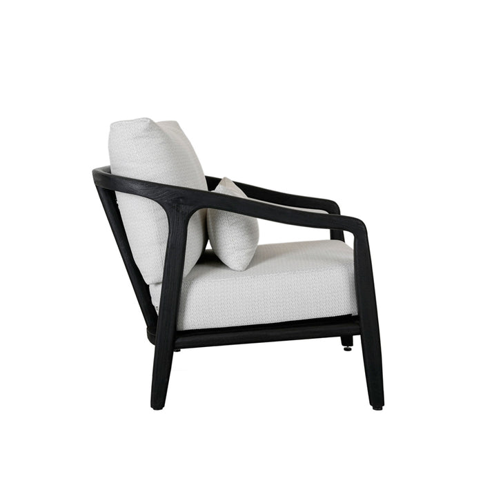 Classic Home - Aria Outdoor Accent Chair Black - 53051457 - GreatFurnitureDeal