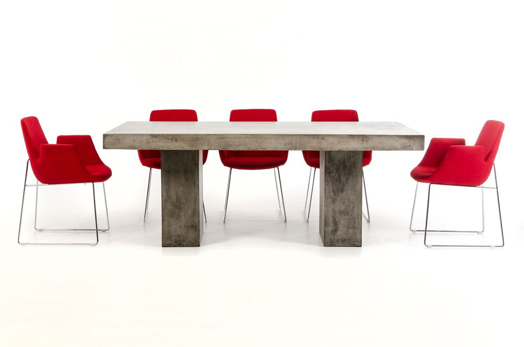 VIG Furniture - Modrest Saber Modern Concrete Dining Table - VGGR640590 - GreatFurnitureDeal