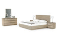 VIG Furniture - Modrest Samson Contemporary Grey & Silver Eastern King Bedroom Set - VGLBHAMI-SET-EK - GreatFurnitureDeal