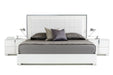 VIG Furniture - Modrest San Marino Modern White Queen Bed - VGACSANMARINO-BED-WHT-Q - GreatFurnitureDeal