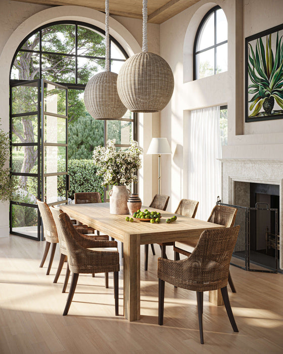 Bramble - Savanah Rattan Dining Chair w/ Seat Cushion (Set of 2) - BR-28235 - GreatFurnitureDeal