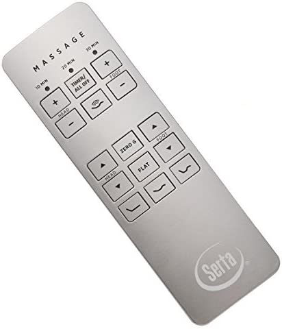 Serta Motion Perfect II & III Replacement Remote Control for Adjustable Bed