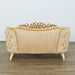European Furniture - Angelica Loveseat in Beige and Gold - 45352-L - GreatFurnitureDeal