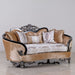 European Furniture - Rosabella Loveseat - Black - Silver - 35022-L - GreatFurnitureDeal