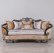 European Furniture - Rosabella Sofa - Black - Silver - 35022-S - GreatFurnitureDeal