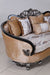 European Furniture - Rosabella Sofa - Black - Silver - 35022-S - GreatFurnitureDeal