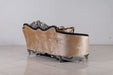 European Furniture - Rosabella Sofa - Black - Silver - 35022-S - GreatFurnitureDeal