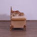 European Furniture - Raffaello III Luxury Loveseat in Antique Brown & Gold & Silver - 41022-L - GreatFurnitureDeal