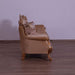 European Furniture - Tiziano II Luxury Loveseat in Light Gold & Antique Silver - 38996-L - GreatFurnitureDeal