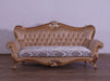 European Furniture - Augustus II Luxury Sofa in Light Gold & Antique Silver - 37059-S - GreatFurnitureDeal
