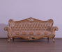 European Furniture - Augustus Luxury Sofa in Light Gold & Antique Silver - 37057-S - GreatFurnitureDeal