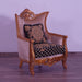 European Furniture - Modigliani II Luxury Chair in Black and Gold - 31052-C - GreatFurnitureDeal