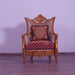 European Furniture - Modigliani III Luxury Chair in Red and Gold - 31058-C - GreatFurnitureDeal