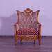 European Furniture - Modigliani III Luxury Chair in Red and Gold - 31058-C - GreatFurnitureDeal