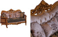European Furniture - Modigliani II Luxury Loveseat in Black and Gold - 31052-L - GreatFurnitureDeal