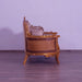 European Furniture - Modigliani III Luxury Loveseat in Damask Gold - 31056-L - GreatFurnitureDeal
