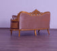 European Furniture - Modigliani III Luxury Loveseat in Damask Gold - 31056-L - GreatFurnitureDeal