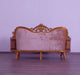 European Furniture - Modigliani III Luxury Loveseat in Damask Gold - 31056-L - GreatFurnitureDeal