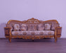 European Furniture - Modigliani III Luxury Sofa in Damask Gold - 31056-S - GreatFurnitureDeal