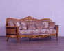 European Furniture - Modigliani III Luxury Sofa in Damask Gold - 31056-S - GreatFurnitureDeal