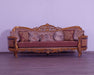 European Furniture - Modigliani III Luxury Sofa in Red and Gold - 31058-S - GreatFurnitureDeal
