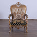 European Furniture - Saint Germain II Luxury Chair in Light Gold & Antique Silver - 35552-C - GreatFurnitureDeal