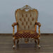 European Furniture - Saint Germain Accent Chair Red Gold Fabric - 35554-C - GreatFurnitureDeal