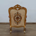 European Furniture - Saint Germain Accent Chair Red Gold Fabric - 35554-C - GreatFurnitureDeal