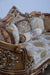 European Furniture - Saint Germain Luxury Loveseat in Light Gold & Antique Silver - 35550-L - GreatFurnitureDeal