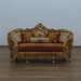 European Furniture - Saint Germain Loveseat Red Gold Fabric - 35554-L - GreatFurnitureDeal
