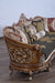 European Furniture - Saint Germain II Luxury Sofa in Light Gold & Antique Silver - 35552-S - GreatFurnitureDeal