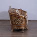 European Furniture - Saint Germain Luxury Sofa in Light Gold & Antique Silver - 35550-S - GreatFurnitureDeal