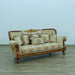 European Furniture - Fantasia II Sofa in Antique Walnut - Dark Gold Leaf - 40019-S - GreatFurnitureDeal