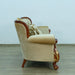 European Furniture - Fantasia II Sofa in Antique Walnut - Dark Gold Leaf - 40019-S - GreatFurnitureDeal
