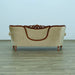 European Furniture - Fantasia II Sofa in Antique Walnut - Dark Gold Leaf - 40019-S - GreatFurnitureDeal