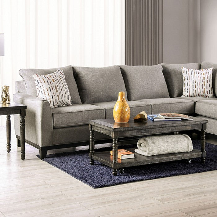 Furniture of America - Lantwit Sectional in Light Gray - SM1118 - GreatFurnitureDeal