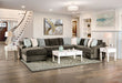 Furniture of America - Farringdon Sectional in Dark Gray - SM1123 - GreatFurnitureDeal