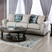 Furniture of America - Laredo 2 Piece Sofa Set in Beige - SM1215-SF-2SET - GreatFurnitureDeal