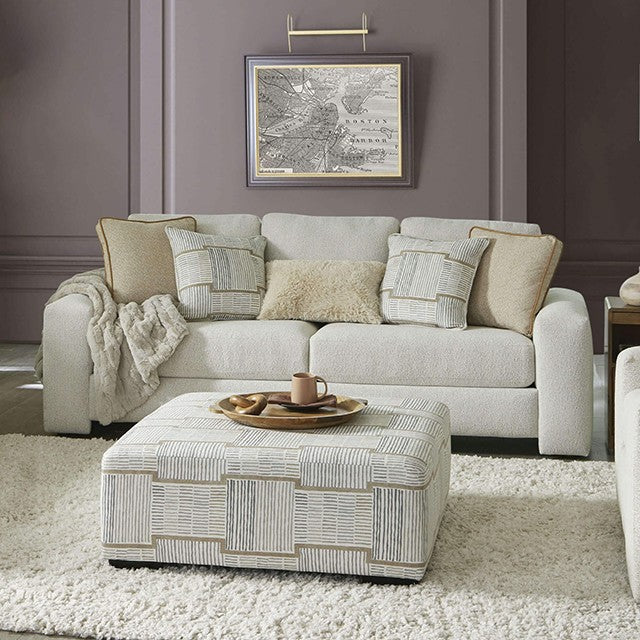 Furniture of America - Cochrane Sofa in Cream/Beige - SM5120-SF