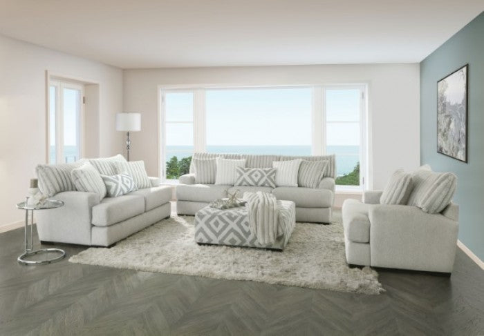 Furniture of America - New Meadows Sofa in Gray - SM5177-SF