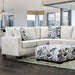 Furniture of America - Heathfield Sectional in Ivory - SM5403-SECT - GreatFurnitureDeal