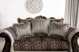Furniture of America - Navarre Loveseat in Brown/White - SM6445-LV - GreatFurnitureDeal