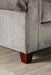 Furniture of America - Delgada 2 Piece Sofa Set in Graphite - SM7750-SF-2SET - GreatFurnitureDeal