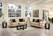 Furniture of America - Kailyn 2 Piece Sofa Set in Sand, Brown - SM8008-SF-2SET - GreatFurnitureDeal