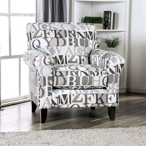 Furniture of America - Verne Letter Chair - SM8330-CH-LT - GreatFurnitureDeal