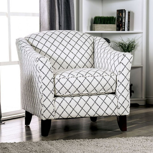 Furniture of America - Verne Accent Chair in Diamond - SM8330-CH-SQ - GreatFurnitureDeal