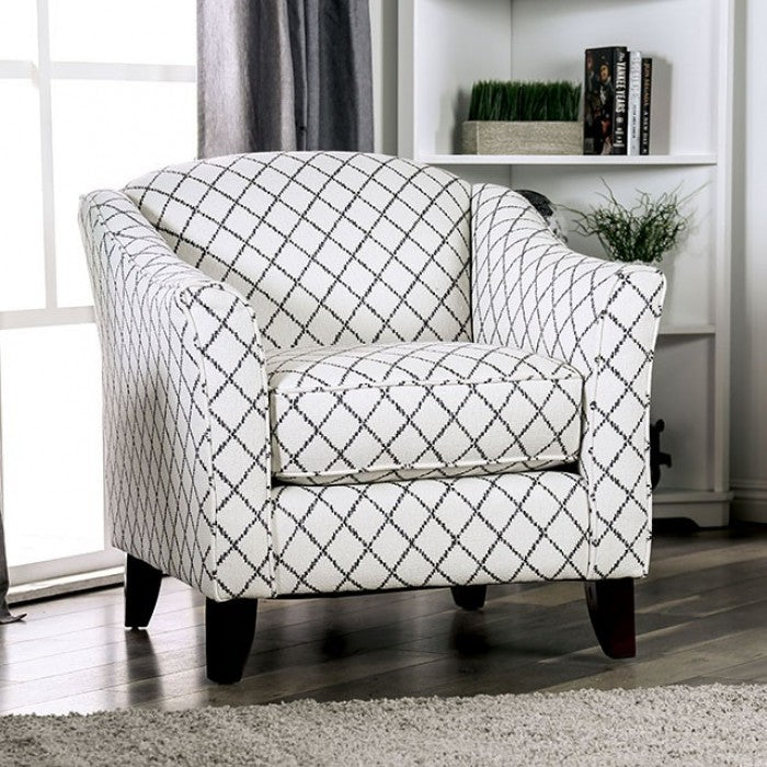 Furniture of America - Verne Accent Chair in Diamond - SM8330-CH-SQ - GreatFurnitureDeal